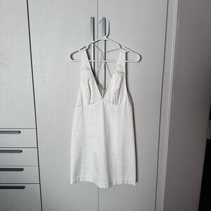 DO+BE Ivory Lace-Trimmed Dress